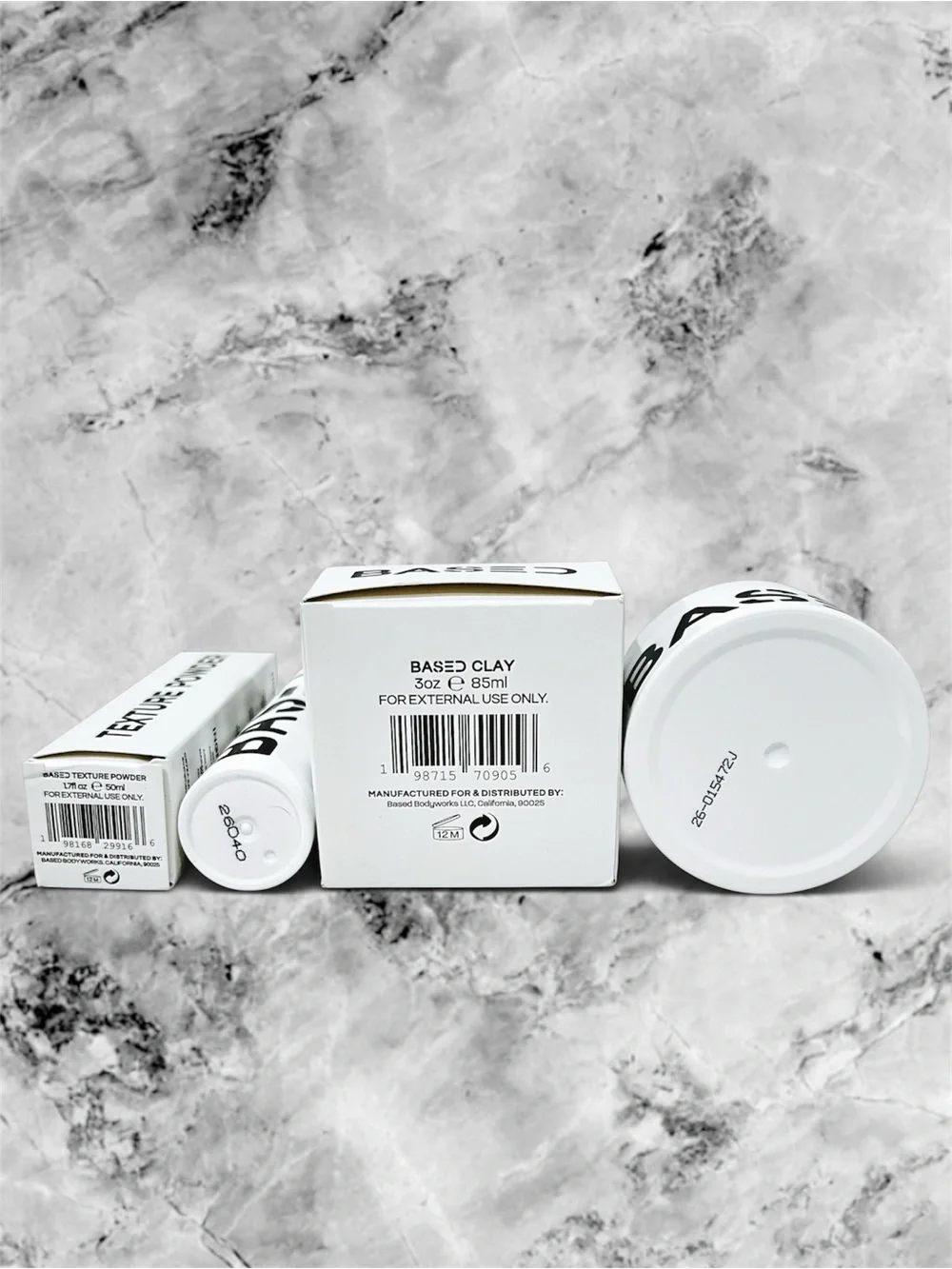 BASED Bodyworks Matte Texture Duo Hair Clay + Powder Volumizing Matte Set NIB